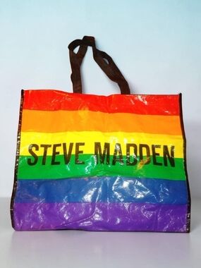 Steve Madden Pride Rainbow Tote Bag – EUC Reusable Shopping Bag